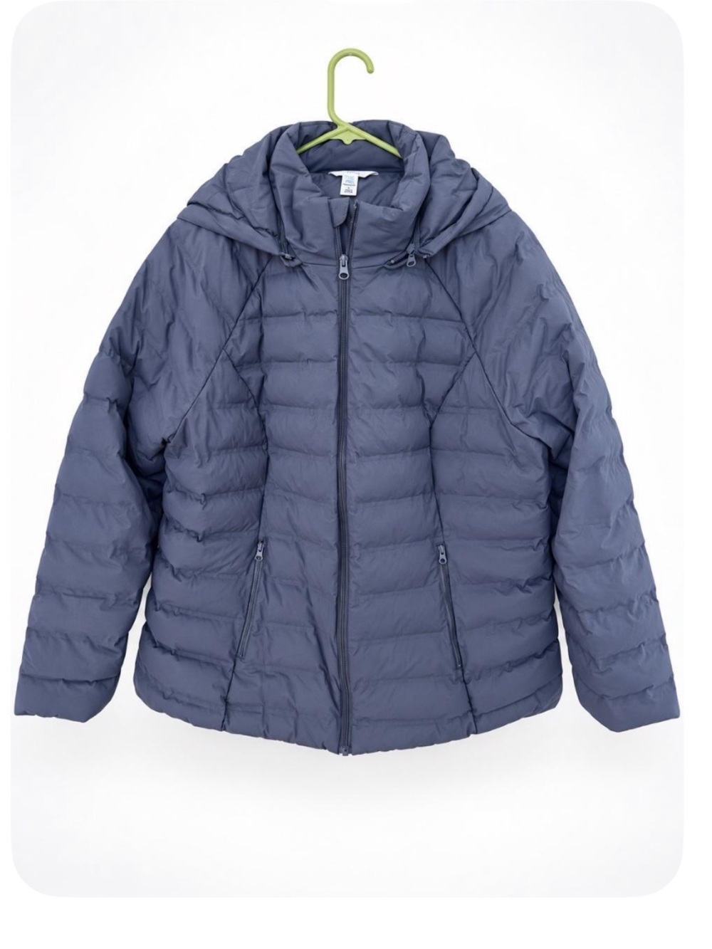 Time and Tru Women's Puffer Jacket Blue Size XL Like New